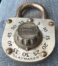 Slaymaker combination lock for sale  Newcastle