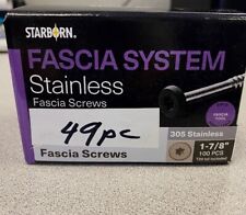 Fascia system screws for sale  Brick