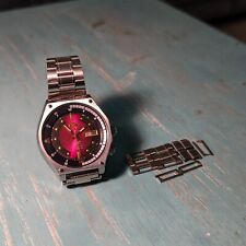 Relógio masculino Orient SK Sea King automático mostrador rosa 21 joias, usado comprar usado  Enviando para Brazil