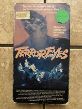Terror Eyes VHS 80’s Horror, AIP Home Video, Antigo Aluguel, 1988, Raro OOP comprar usado  Enviando para Brazil