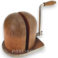 Boné chapéu vintage maca ferramenta de madeira chapeleiro antigo bloco loft loja comprar usado  Enviando para Brazil