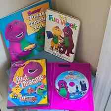 Conjunto de DVDs e livros Barney & Friends BJ Baby Bop Imagine dinossauro roxo comprar usado  Enviando para Brazil
