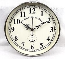 Handmade 12 Inch Wall Clock Rooman Number Top Wall Clock Nautical Style for sale  Shipping to South Africa