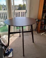 Tall Brown Circular Dining Table for 2, Used in Great Condition for sale  Shipping to South Africa