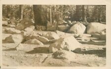 Boulders Glacier 1926 McCloud California Siskiyou RPPC Photo Postcard 20-12346 for sale  Shipping to South Africa