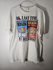 Camiseta Vintage Años 90 This Is Your Brain In HELL Living Epistles JESUS Talla XL segunda mano  Embacar hacia Argentina