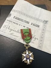 Médaille mérite agricole d'occasion  Bâgé-la-Ville