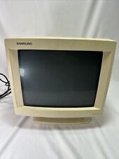 Used, Samsung Monitor MZ4571 Vtg Monochrome Monitor 1991 Retro Pc Computer Screen Read for sale  Shipping to South Africa