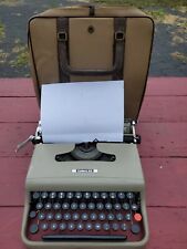Working Vintage 1950s Underwood Olivetti Lettera 22 Portable Typewriter for sale  Shipping to South Africa