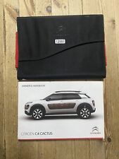 Citroen cactus owners for sale  Shipping to Ireland