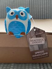 Owl windchime beautiful for sale  BANGOR