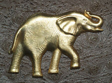Raw brass elephant for sale  Saugerties