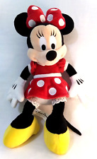 Usado, "Muñeca de vestir a lunares rojos de felpa Minnie Mouse parques Disney 12"" auténtica original" segunda mano  Embacar hacia Argentina