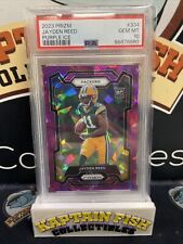 2023 Prizm Jayden Reed Purple Ice RC/225 PSA 10 GEM MT #334 comprar usado  Enviando para Brazil