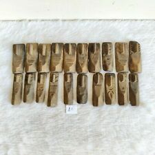 Moldes decorativos de madeira vintage feitos à mão para biscoitos doces primitivos da década de 1920 20 peças 21 comprar usado  Enviando para Brazil