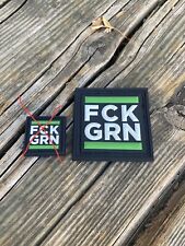 FCK GRN Patch  !!!Groß!!!  5x5 cm, Glow In The Dark,Airsoft, Morale, Paintball comprar usado  Enviando para Brazil