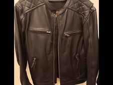 Leather motorcycle jacket for sale  Waterbury