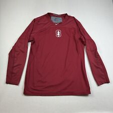 Camisa Nike Pro Para Hombres XL Roja NCAA Stanford University Cardinal Camisa Manga Larga segunda mano  Embacar hacia Argentina