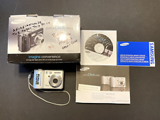 Usado, Cámara digital compacta Samsung Digimax S600 6,0 MP plateada con caja - PROBADA segunda mano  Embacar hacia Argentina