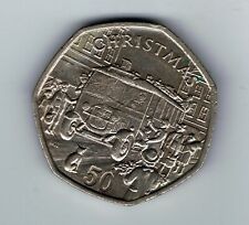 christmas 50p coins 1987 for sale  LEDBURY