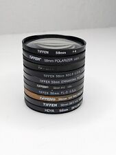 58mm Tiffen Super-Set de 10 filtros - CPL, UV, +4, ND, 812, FL-D + Más segunda mano  Embacar hacia Argentina