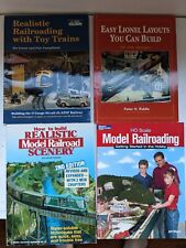 Modelo de ferrocarril, ferrocarril realista, diseños de Lionel -- lote de 4 libros segunda mano  Embacar hacia Argentina