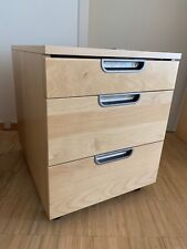 Rollcontainer IKEA Galant , 3 Schubladen, Ahorn,￼ guter Zustand, gebraucht gebraucht kaufen  Passau