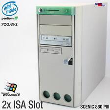 2x COMPUTADORA ISA SLOT SIEMENS SCENIC 860 PIII D1107 PC RS-232 PARALELO PENTIUM 3, usado segunda mano  Embacar hacia Argentina