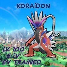 ✨ Koraidon ✨ Pokemon Violet Scarlet ✨ Max Stats All Moves 6 IV til salgs  Frakt til Norway