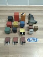 17x bundle Job lot Genuine FORD Relays,  water jet pump+ Ford Badge, used for sale  BURNLEY