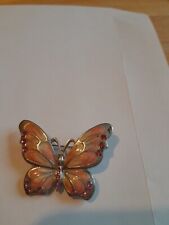 Butterfly brooch enamel for sale  LEAMINGTON SPA