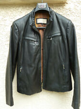 Veste cuir noir d'occasion  Montpellier-