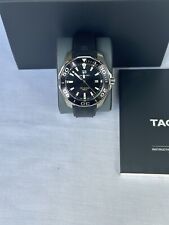 Tag Heuer Aquaracer relógio masculino preto 43mm WAY101A.FT6141 (USADO) comprar usado  Enviando para Brazil