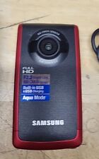 Samsung  HMX-W200RN XAA Full HD Shock Waterproof Digital Camera Works! for sale  Shipping to South Africa