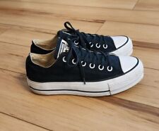 Converse Women's Chuck Taylor All Star Lift Sneakers, Black/White, Size 7 US for sale  Shipping to South Africa