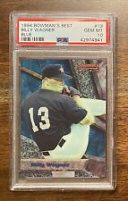 Usado, 1994 BOWMAN'S BEST BLUE BILLY WAGNER #19 RC PSA 10 GEM MINT HOUSTON ASTROS comprar usado  Enviando para Brazil