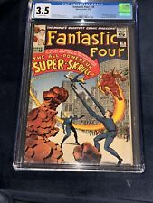 Fantastic Four 18 CGC 3.5 OW 1º Super Skrull Avengers #1 Ad Key 1963 Marvel, usado comprar usado  Enviando para Brazil