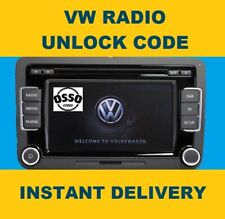 Volkswagen radio code for sale  WARRINGTON