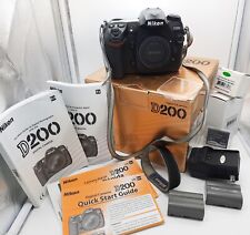 Cámara digital SLR Nikon D200 10,2 MP - negro (cuerpo) recuento de obturadores 57K segunda mano  Embacar hacia Argentina