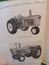 Catálogo de piezas de tractor John Deere 4020  segunda mano  Embacar hacia Mexico
