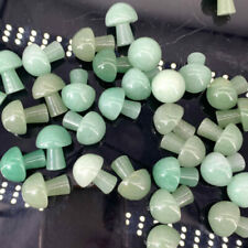 10 peças atacado natural verde aventurina cristal quartzo cogumelo pedra preciosa esculpida comprar usado  Enviando para Brazil