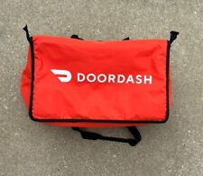 Bolsa de pizza DoorDash vermelha com alças pretas 19"L X 4,75"A X 19D, usado comprar usado  Enviando para Brazil