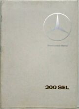 mercedes 300 1967 sel for sale  Holts Summit