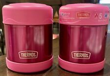 Used, THERMOS FUNtainer 10 Ounce Stainless Steel Insulated Vacuum Food Jar Hot Pink for sale  Shipping to South Africa