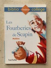 Fourberies scapin molière d'occasion  Lyon I