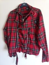 Punk tartan jacket for sale  STONEHOUSE