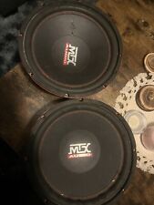 Inch subwoofers pair for sale  Killeen