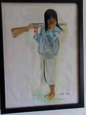 native american indian paintings for sale  UK