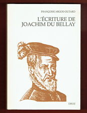 écriture joachim bellay d'occasion  France