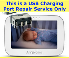 Angelcare AC527 Baby Monitor Unit USB Charging Port Repair Service, used for sale  Shipping to South Africa